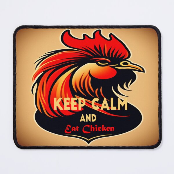 Item preview, The Secret to Well-Being: Keep Calm and Eat Chicken designed and sold by Lnet16.