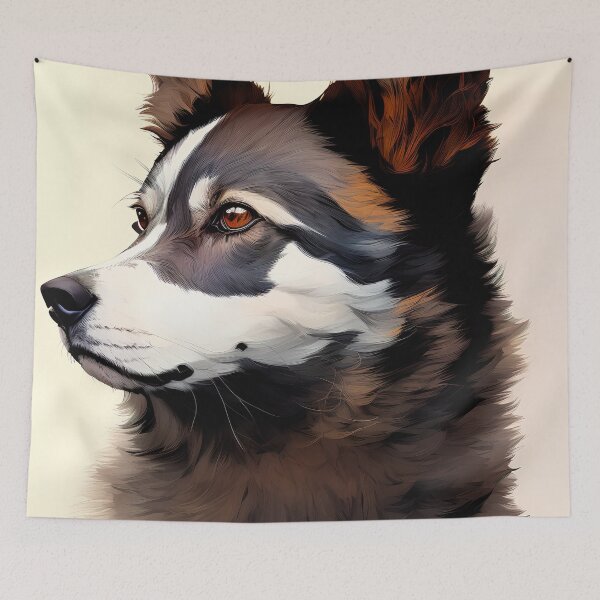 Item preview, Majestic Canine: Norwegian Lundehund designed and sold by DavesDogShop.