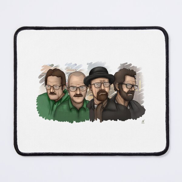 Item preview, Evolution of Walter White from Breaking Bad designed and sold by Gile-Shop.