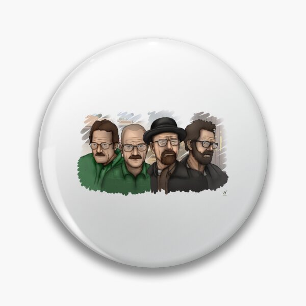 Item preview, Evolution of Walter White from Breaking Bad designed and sold by Gile-Shop.