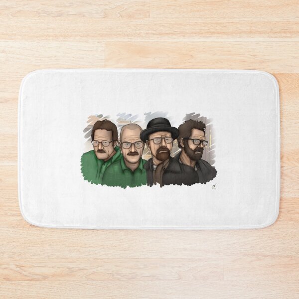 Item preview, Evolution of Walter White from Breaking Bad designed and sold by Gile-Shop.