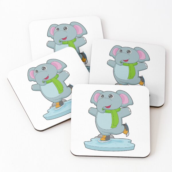 Item preview, Elephant Ice skating Ice skates designed and sold by Snabdesign84.
