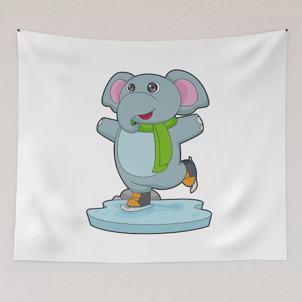 Item preview, Elephant Ice skating Ice skates designed and sold by Snabdesign84.
