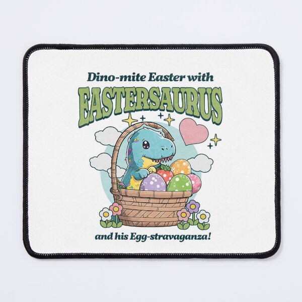 Item preview, Easter Saurus Funny Easter Dinosaur designed and sold by CandyDroidMerch.