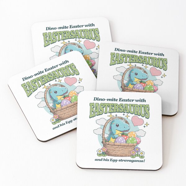 Item preview, Easter Saurus Funny Easter Dinosaur designed and sold by CandyDroidMerch.