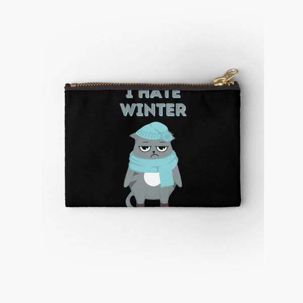 Item preview, Funny lazy bored cat love to hate everything i hate winter funny cat gifts designed and sold by VectorPower.