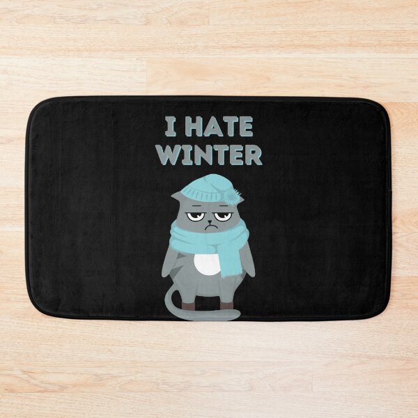Item preview, Funny lazy bored cat love to hate everything i hate winter funny cat gifts designed and sold by VectorPower.