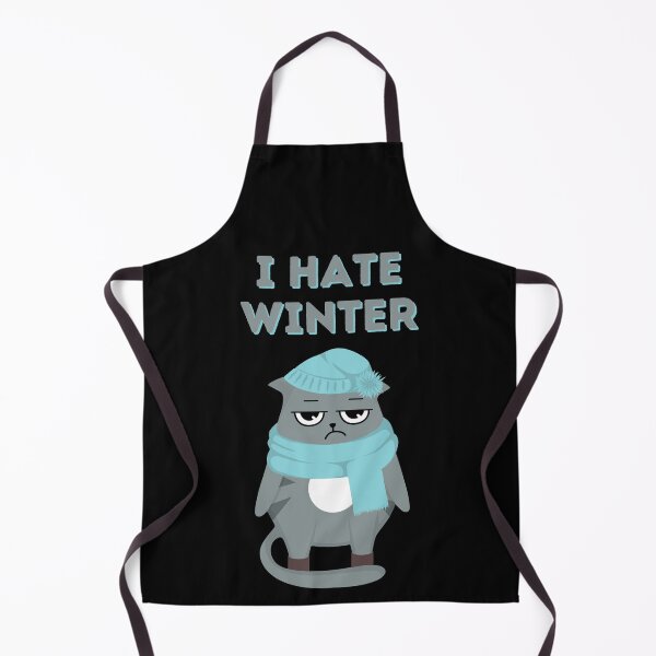 Item preview, Funny lazy bored cat love to hate everything i hate winter funny cat gifts designed and sold by VectorPower.