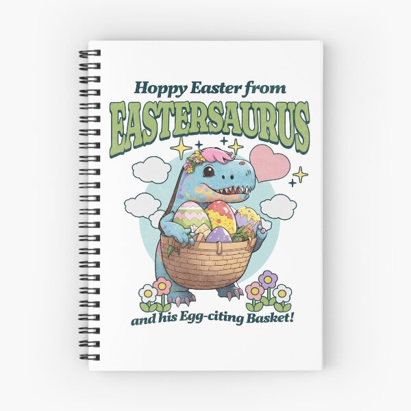 Item preview, Easter Saurus Funny Easter Dinosaur designed and sold by CandyDroidMerch.