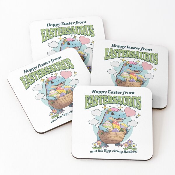 Item preview, Easter Saurus Funny Easter Dinosaur designed and sold by CandyDroidMerch.
