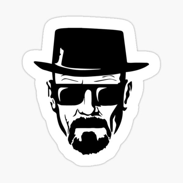Vista previa del artículo con la obra «Walter White de Breaking Bad», diseñado y vendido por Gile-Shop.