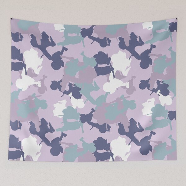 Item preview, Pink Scooter Camouflage repeat pattern designed and sold by ModSupporters.