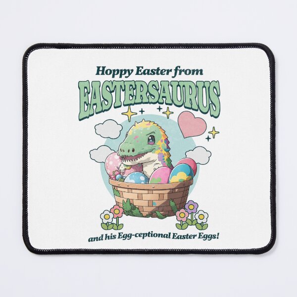 Item preview, Easter Saurus Funny Easter Dinosaur designed and sold by CandyDroidMerch.