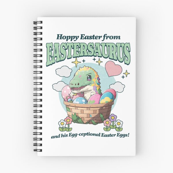 Item preview, Easter Saurus Funny Easter Dinosaur designed and sold by CandyDroidMerch.