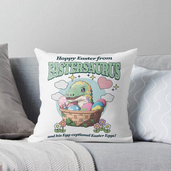 Item preview, Easter Saurus Funny Easter Dinosaur designed and sold by CandyDroidMerch.