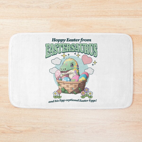 Item preview, Easter Saurus Funny Easter Dinosaur designed and sold by CandyDroidMerch.