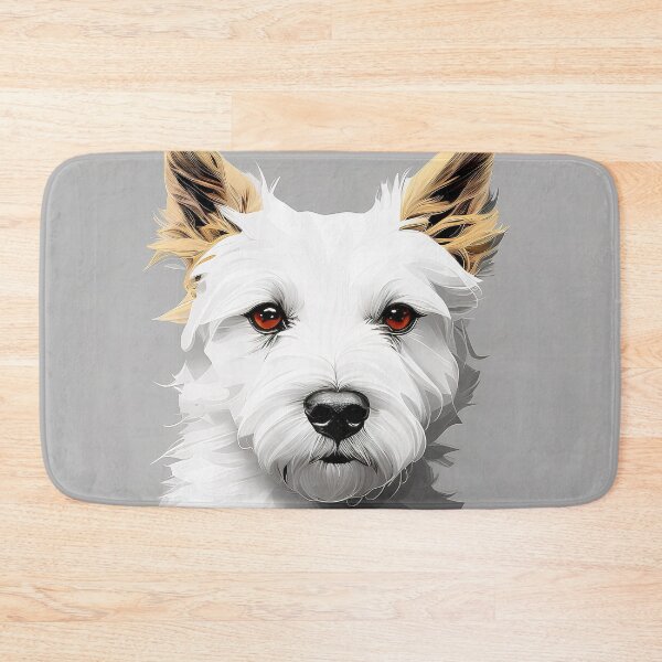 Item preview, Majestic Canine: English White Terrier designed and sold by DavesDogShop.