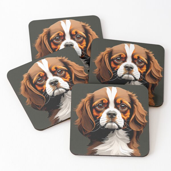 Artikelvorschau, Majestic Canine: Cavalier King Charles Spaniel entworfen und verkauft von DavesDogShop.