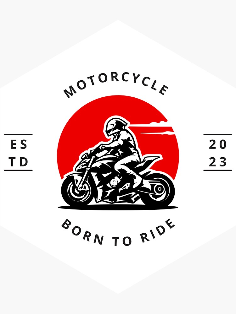 Born to ride hand drawn grunge vintage with l Vector Image