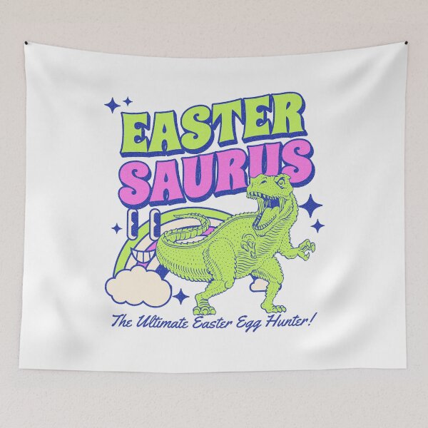 Item preview, Easter Saurus Funny Easter Dinosaur designed and sold by CandyDroidMerch.
