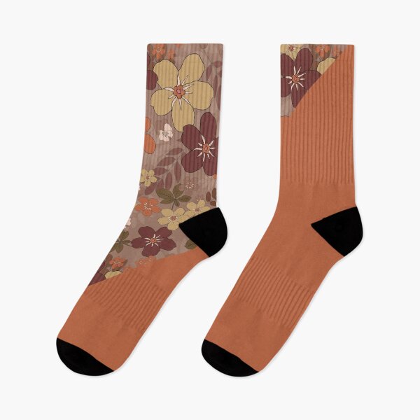 Item preview, Orange floral designed and sold by ChantalDesign.