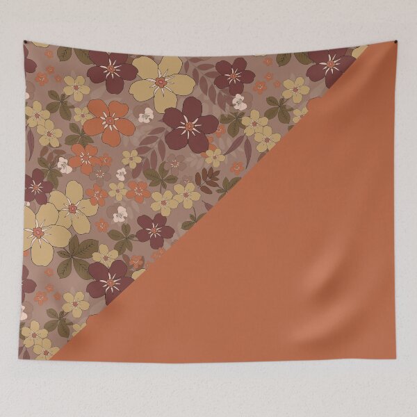 Item preview, Orange floral designed and sold by ChantalDesign.