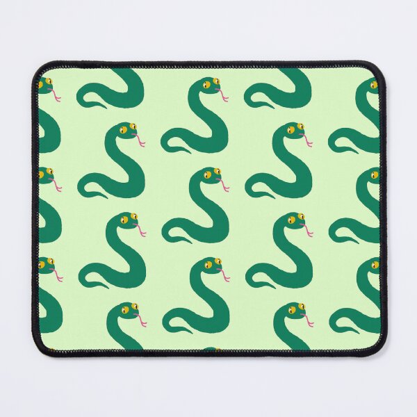 Item preview, Goofy Green Snake designed and sold by emikat-art.