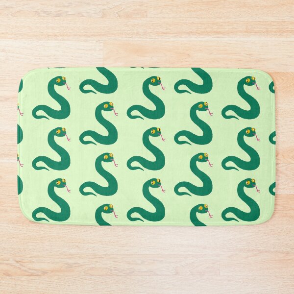 Item preview, Goofy Green Snake designed and sold by emikat-art.