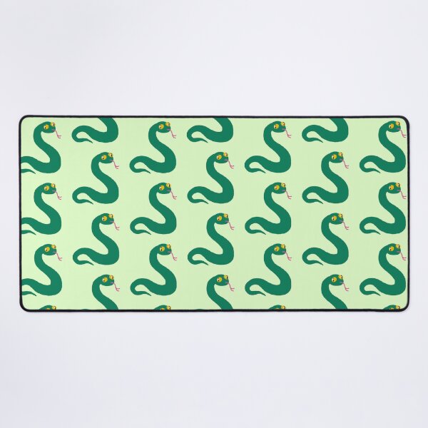 Item preview, Goofy Green Snake designed and sold by emikat-art.