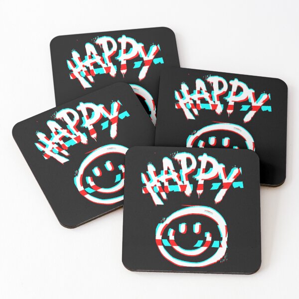 Item preview, HAPPY - trippy smiley face  : ) designed and sold by RIVEofficial.