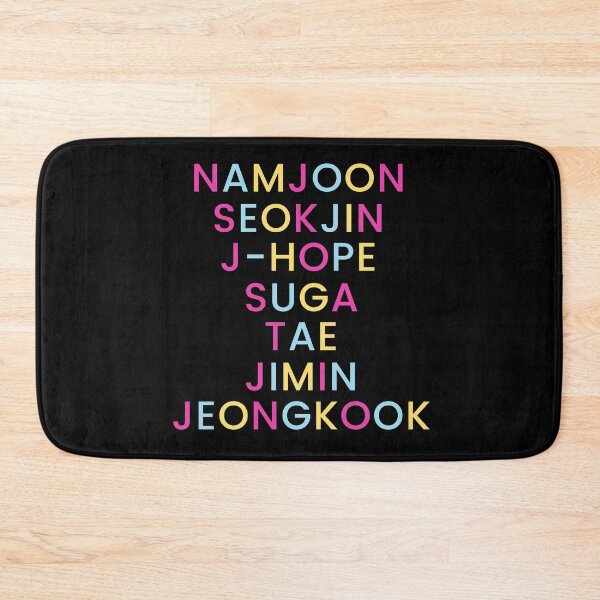 Item preview, BANGTAN MEMBER NAMES designed and sold by Aurorasl.