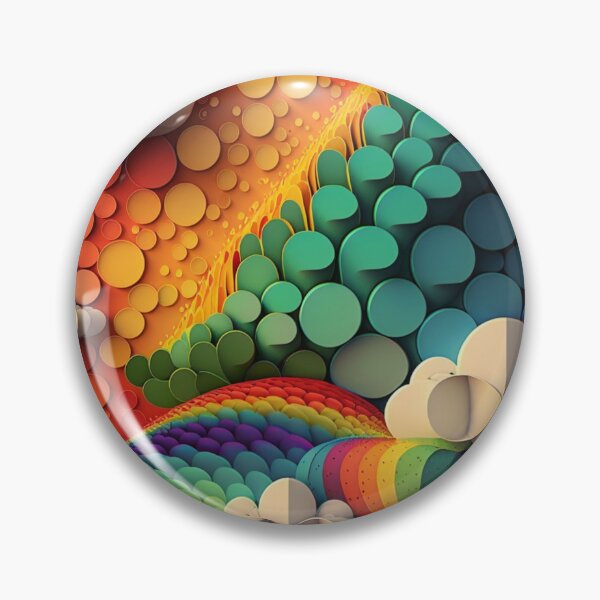 Item preview, Rainbow bubble designed and sold by Zaolta.