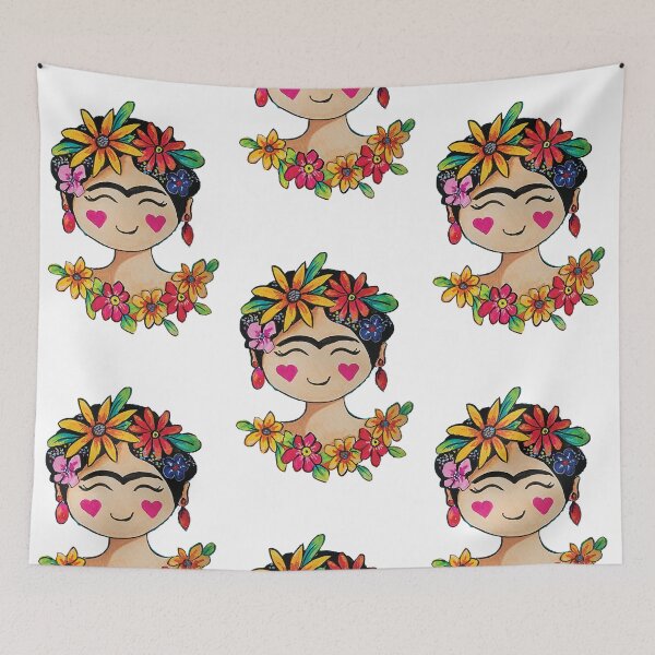 Item preview, Frida Sweet Cheeks Transparent Frida Kahlo! Collection Brenda Knoll designed and sold by Brenda  Knoll.