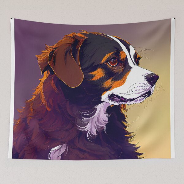 Item preview, Majestic Canine: Picardy Spaniel designed and sold by DavesDogShop.
