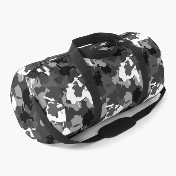 Item preview, Monochrome Scooter Camouflage repeat pattern designed and sold by ModSupporters.