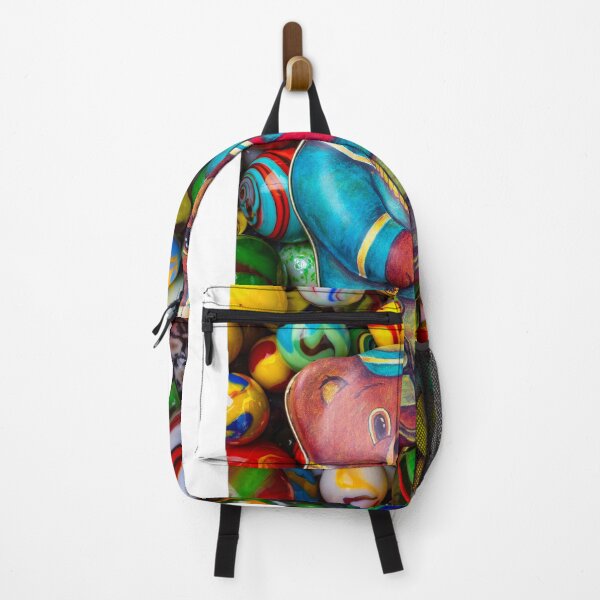 Item preview, Bear Tin With Colorful Marbles designed and sold by Garry Gay.