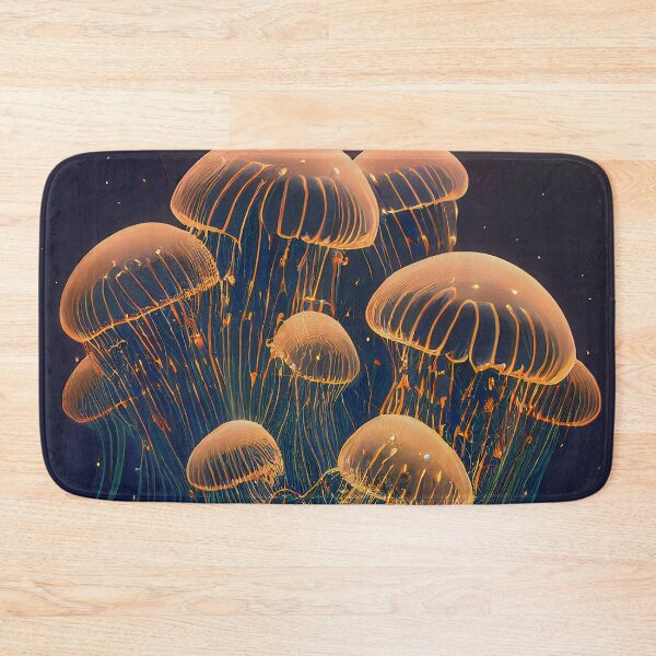 Item preview, Swarm of Glowing Jellyfish  designed and sold by Tomasz Zawada.
