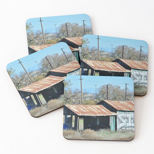 Item preview, Graffiti on an Old Shack designed and sold by Martha Sherman.