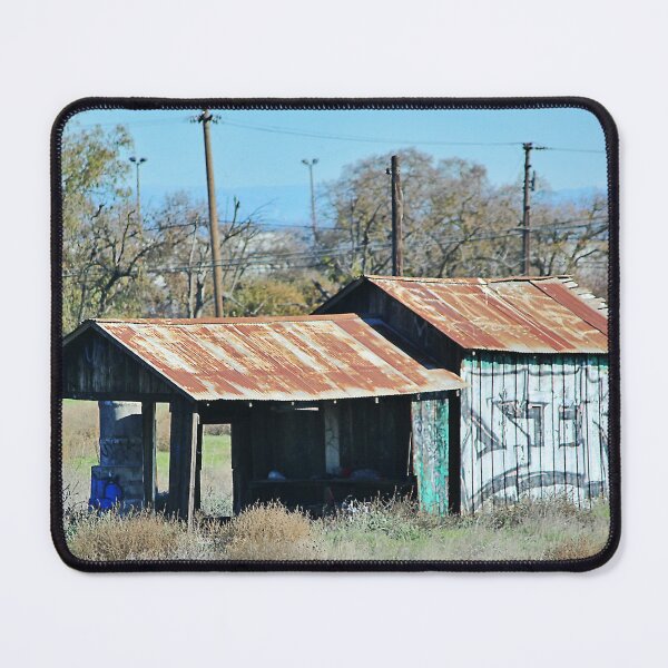 Item preview, Graffiti on an Old Shack designed and sold by Martha Sherman.