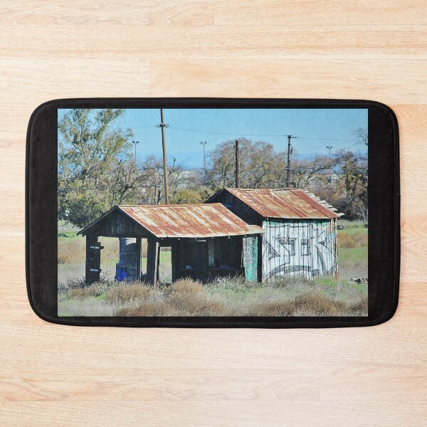Item preview, Graffiti on an Old Shack designed and sold by Martha Sherman.