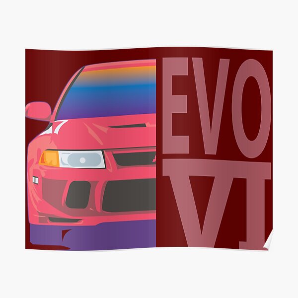 Red Rally legend Poster