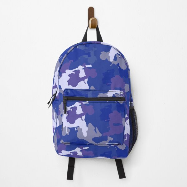Item preview, Blue Scooter Camouflage repeat pattern designed and sold by ModSupporters.