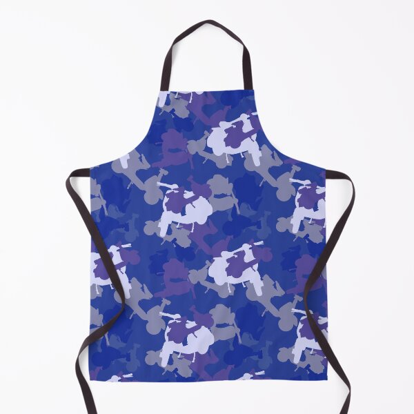 Item preview, Blue Scooter Camouflage repeat pattern designed and sold by ModSupporters.