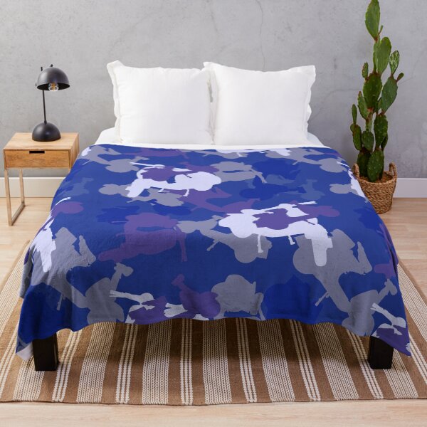 Item preview, Blue Scooter Camouflage repeat pattern designed and sold by ModSupporters.