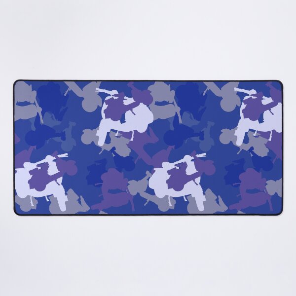 Item preview, Blue Scooter Camouflage repeat pattern designed and sold by ModSupporters.