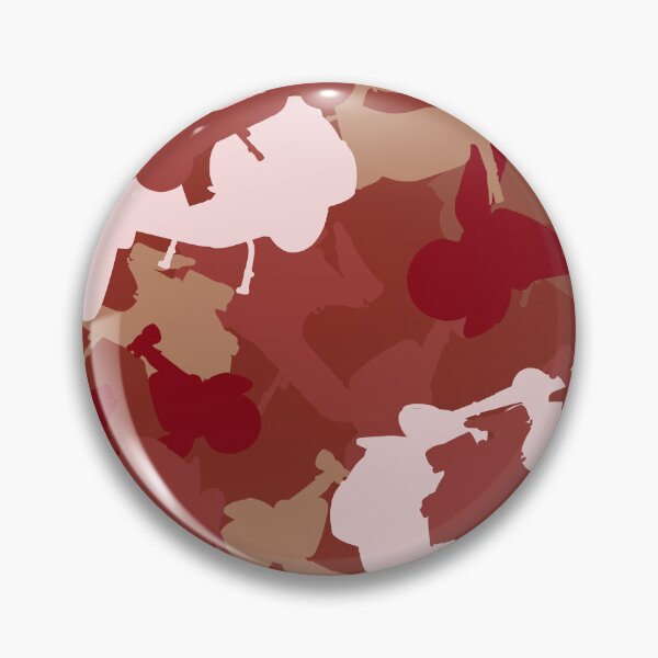 Item preview, Red Scooter Camouflage repeat pattern designed and sold by ModSupporters.