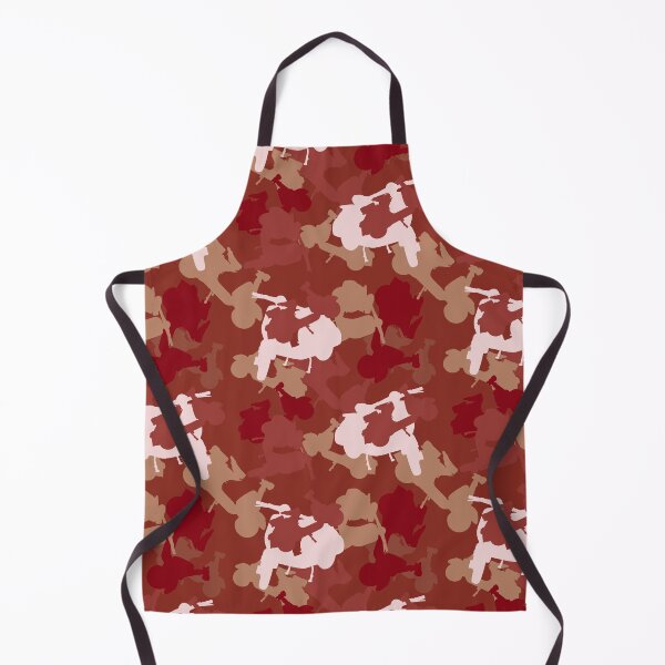 Item preview, Red Scooter Camouflage repeat pattern designed and sold by ModSupporters.