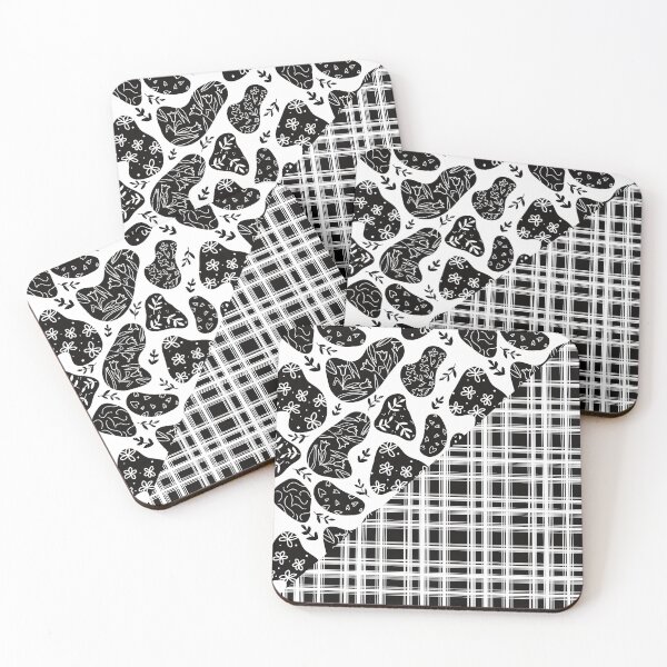 Item preview, Cow print Plaid designed and sold by ChantalDesign.