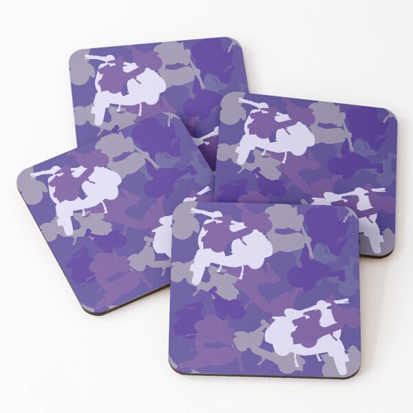 Item preview, Purple Scooter Camouflage repeat pattern designed and sold by ModSupporters.