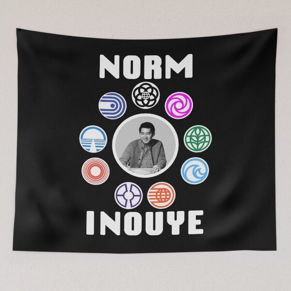 Item preview, Norm Inouye Tribute designed and sold by Uncle-Orville.